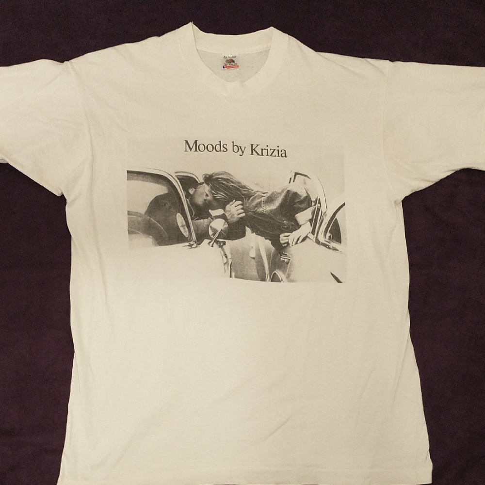 Vintage Moods By Krizia Photography Promo Tee 90s Graphic T Shirt Single Stitch